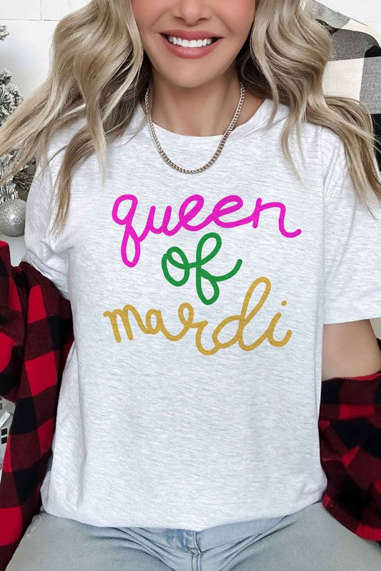 QUEEN OF MARDI GRAPHIC TEE