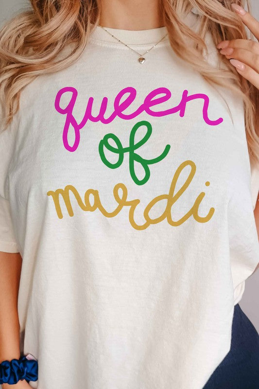 QUEEN OF MARDI GRAPHIC TEE