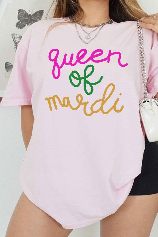 QUEEN OF MARDI GRAPHIC TEE