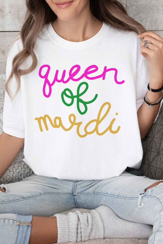QUEEN OF MARDI GRAPHIC TEE