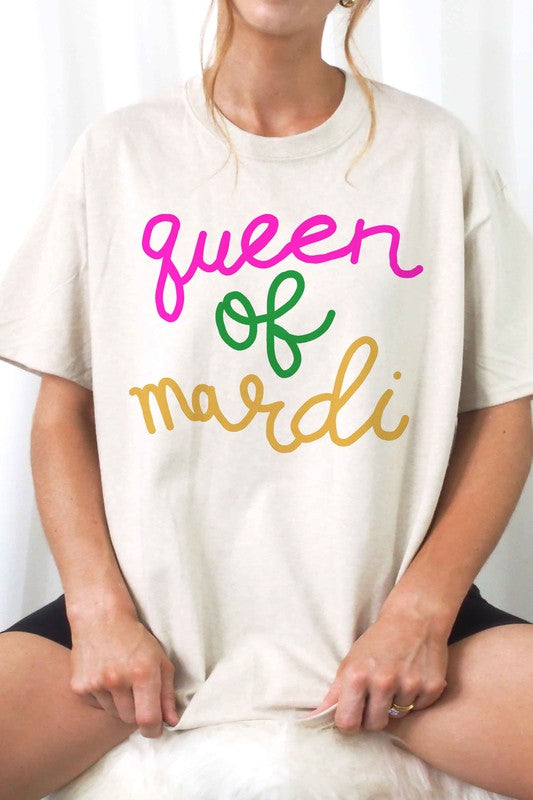 QUEEN OF MARDI GRAPHIC TEE