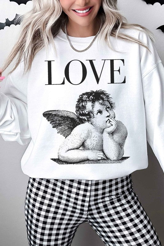 LOVE VALENTINES OVERSIZED SWEATSHIRT