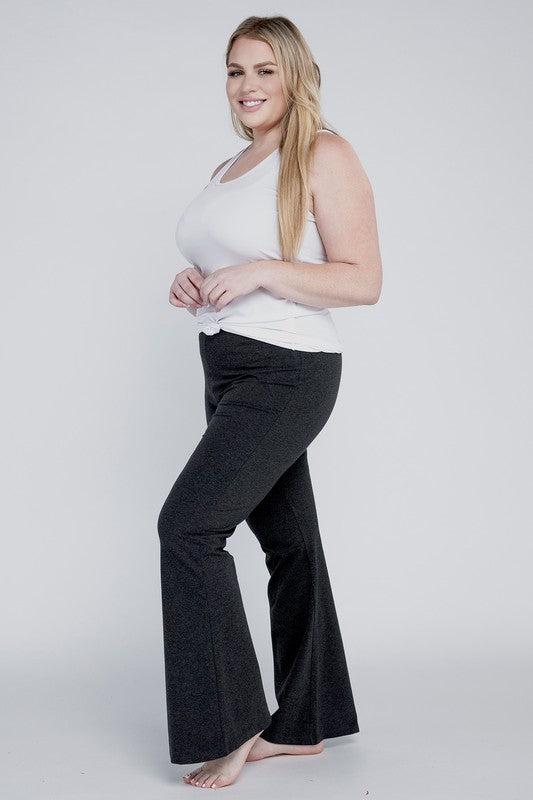 Ambiance Apparel Plus Everyday Flare Bottoms