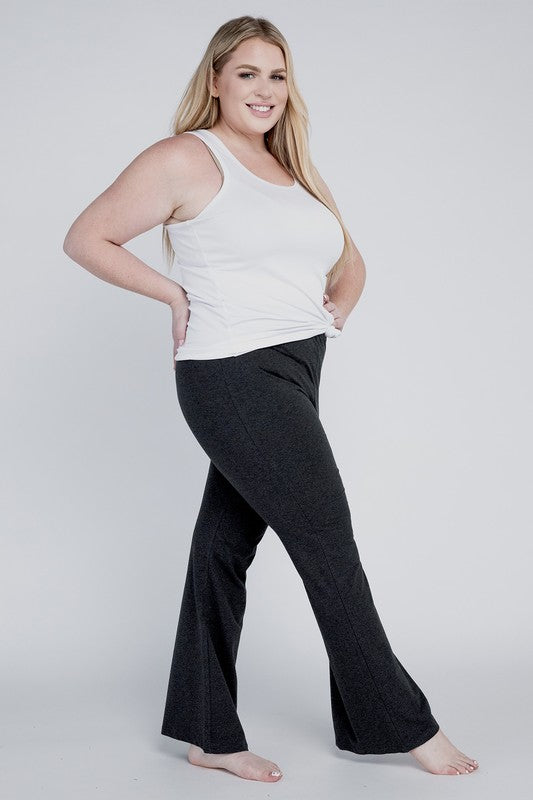 Ambiance Apparel Plus Everyday Flare Bottoms