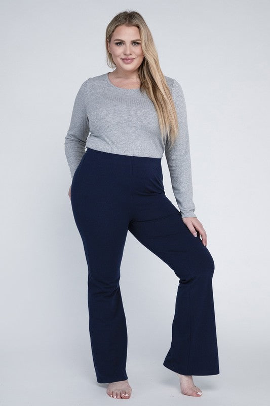 Ambiance Apparel Plus Everyday Flare Bottoms