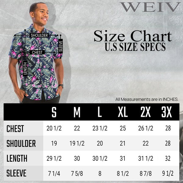 Weiv Print Hawaiian Shirt
