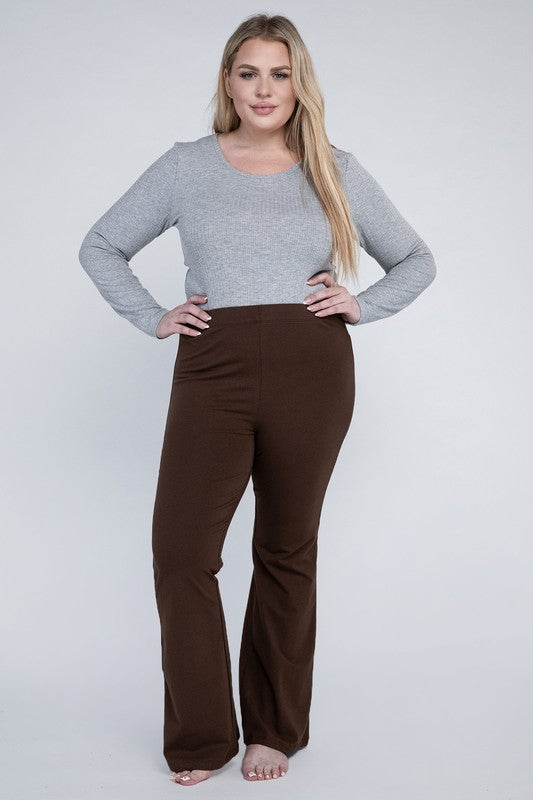 Ambiance Apparel Plus Everyday Flare Bottoms