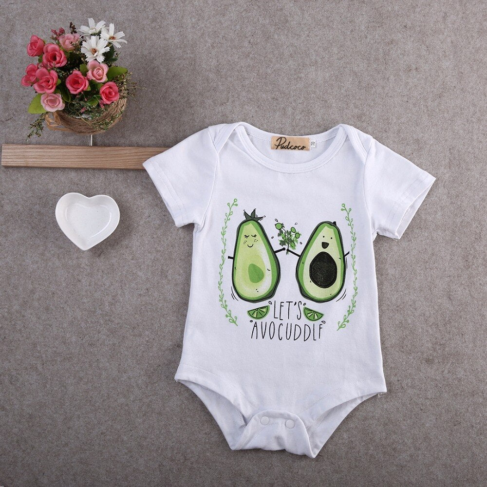 Avocado summer Newborn kids children clothing