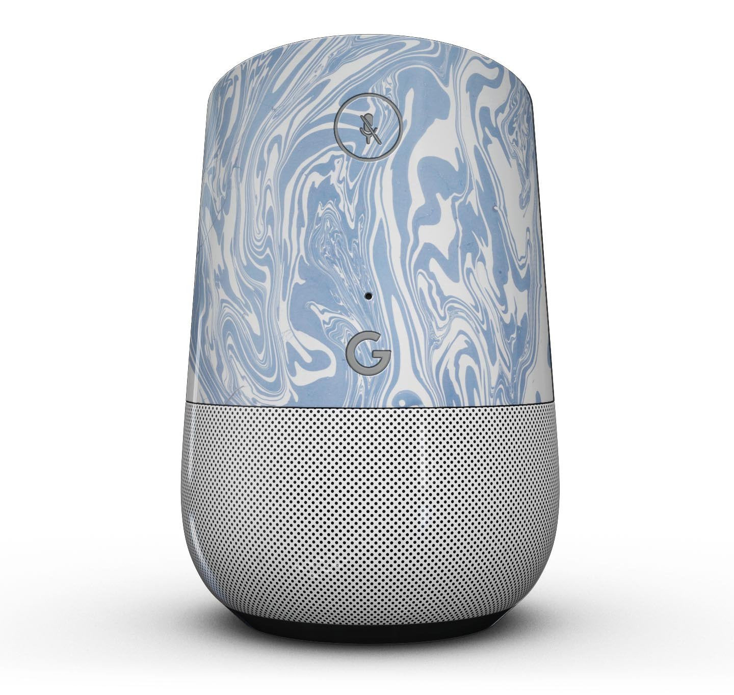 Blue Leto Marbleized Swirling Subtle Blue - Full-Body Skin Kit for the Google