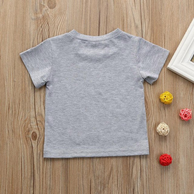 Green Coco Toddler Kids Baby Boys t shirt Clothes Short