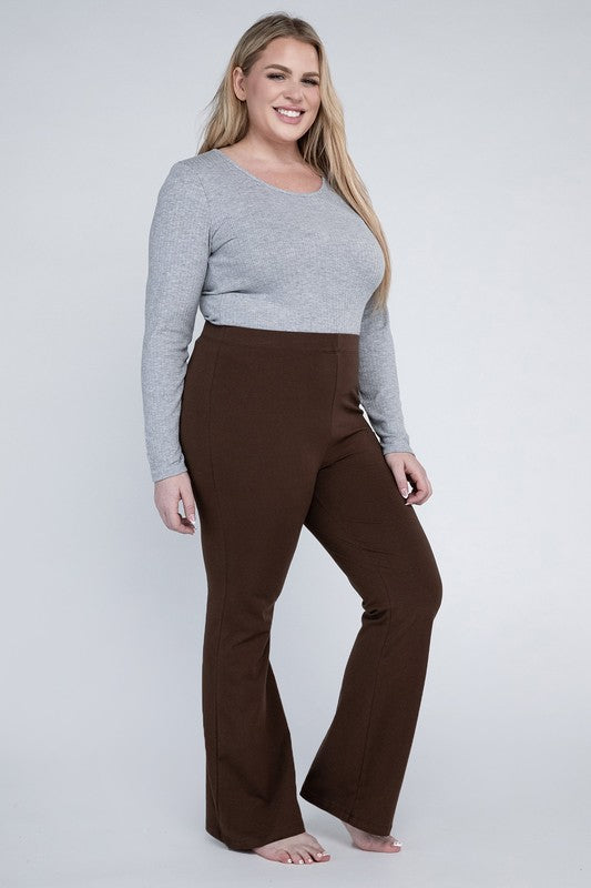Ambiance Apparel Plus Everyday Flare Bottoms