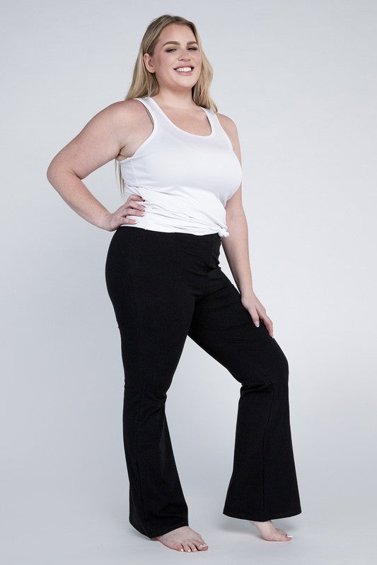 Ambiance Apparel Plus Everyday Flare Bottoms