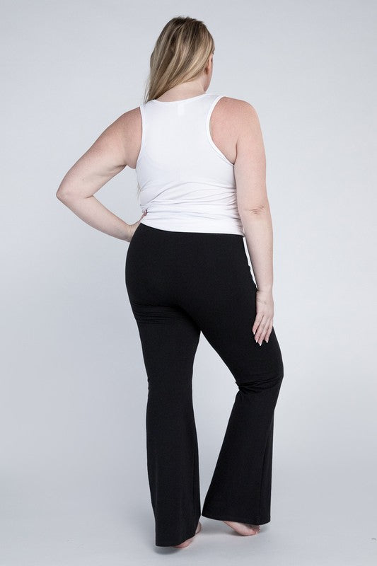 Ambiance Apparel Plus Everyday Flare Bottoms