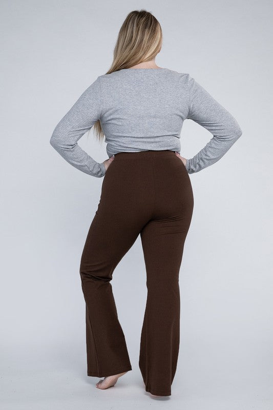 Ambiance Apparel Plus Everyday Flare Bottoms