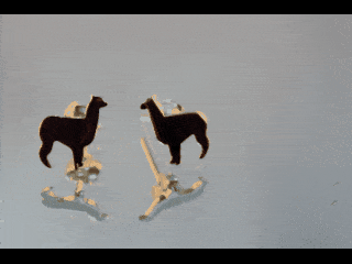 Cute Alpaca Silver Jewelry Earrings