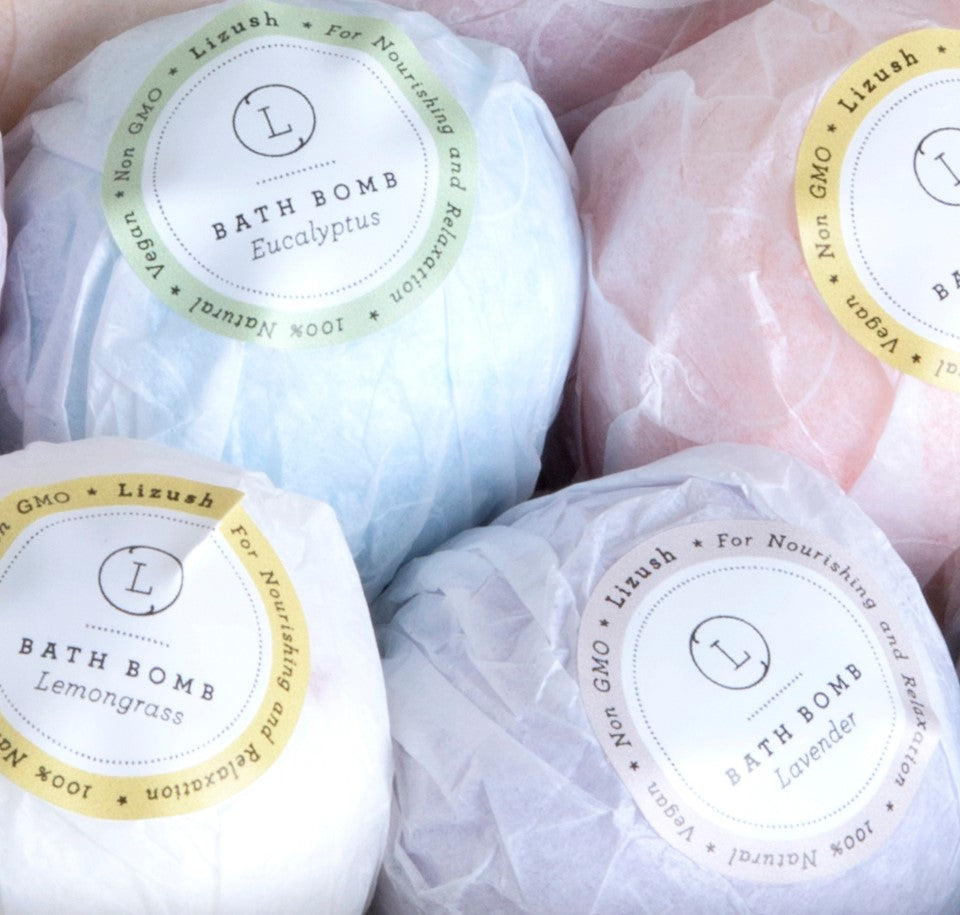11 Bath Bombs Gift Box +  one Free Bomb to make 12 !! by Lizush