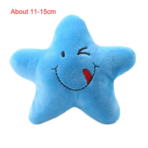 Green Hyperion 1pc Plush Dog Toys Squeaky Bone Ice Cream