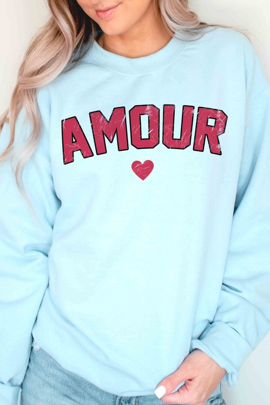 Heart Graphic Sweatshirt Image6