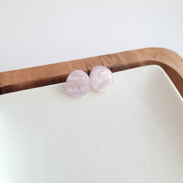 Spiffy & Splendid Easter Egg Studs - Lavender