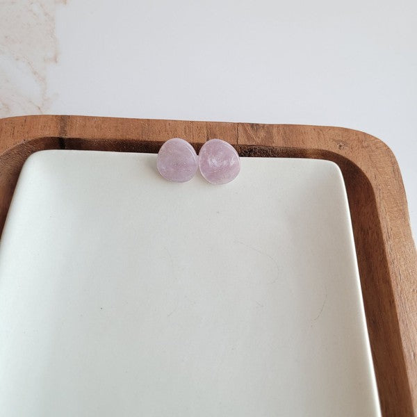 Spiffy & Splendid Easter Egg Studs - Lavender