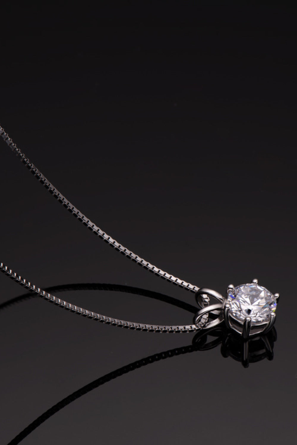 Moissanite Pendant Necklace Image1