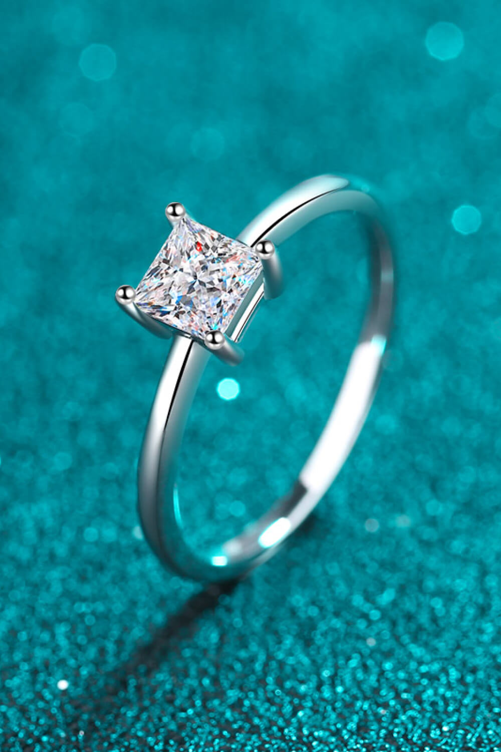 Moissanite Solitaire Ring Image1